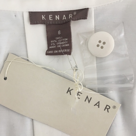 SOLD Kenar white blazer - Picture 6 of 6